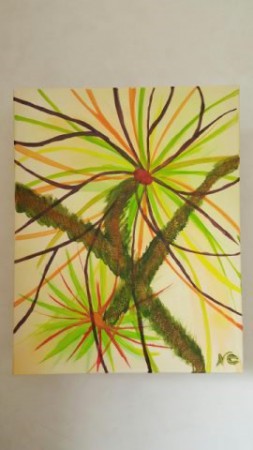 fleurs abstraites